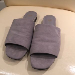 H&M purple mules